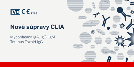CLIA - nové súpravy